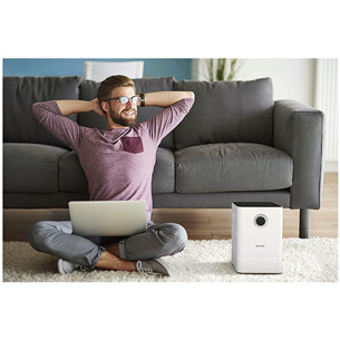 Boneco W200, baltas/juodas - Oro drėkintuvas - valytuvas