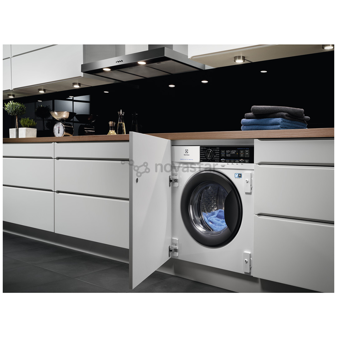 Electrolux, 8 kg / 4 kg, depth 54 cm, 1600 rpm - Built-in Washer-Dryer Combo