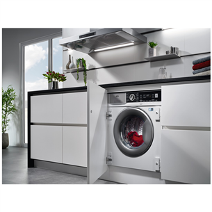 AEG, 8 kg / 4 kg, depth 54 cm, 1600 rpm - Built-in Washer-Dryer Combo