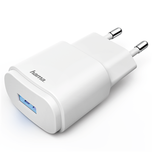 Įkroviklis Hama USB 1.2A, baltas