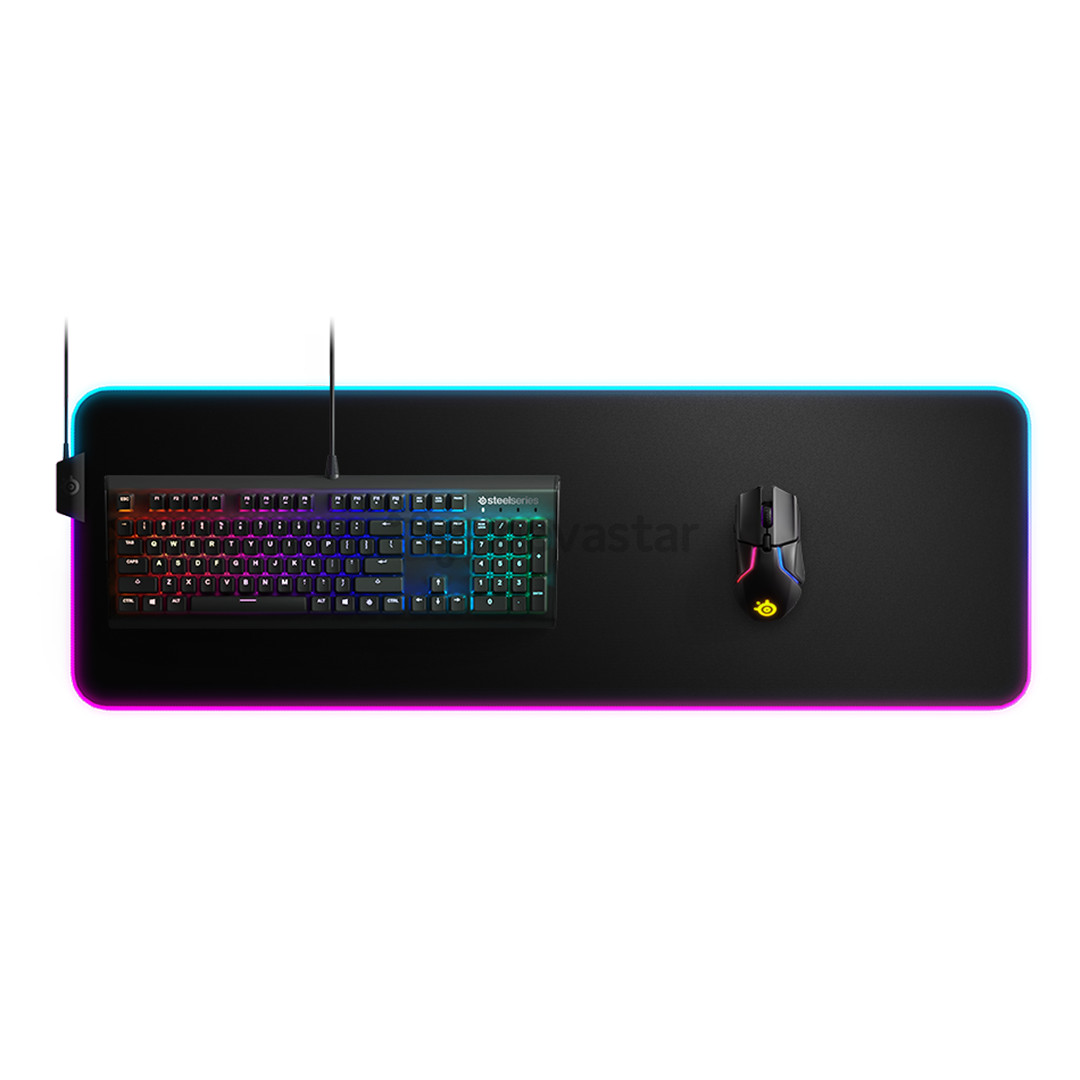 SteelSeries QcK Prism Cloth Extra Large, black - Mouse Pad