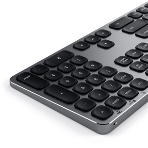 Klaviatūra Aluminum Bluetooth, SWE, Belaidė