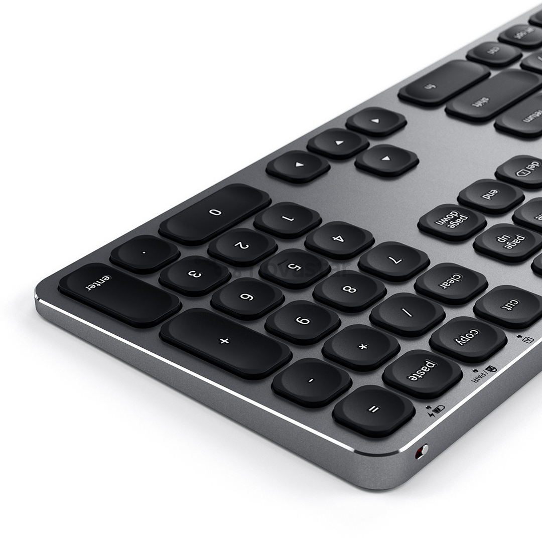 Klaviatūra Aluminum Bluetooth, SWE, Belaidė