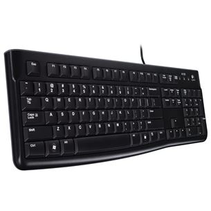 Klaviatūra Logitech K120, EST, Laidinė