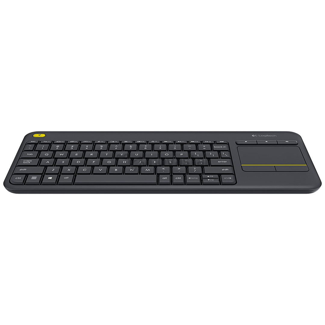 Logitech K400 Plus, US, gray - Wireless Keyboard With Touchpad