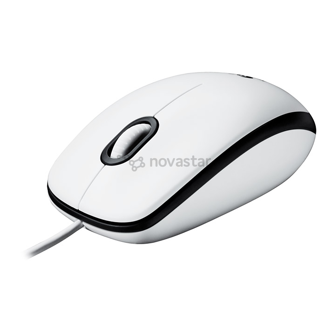 Pelė Logitech M100, Laidinė, Balta