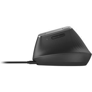 Logitech MX Vertical Advanced Ergonomic, black - Wireless Laser Mouse