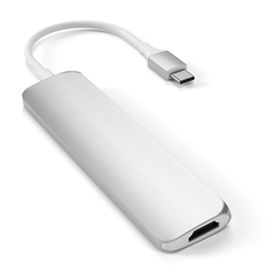 Šakotuvas Satechi USB-C Multi-port 4K + SD-skaitytuvas, ST-SCMA2S