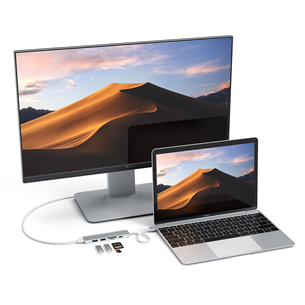 Šakotuvas Satechi USB-C Multi-port 4K + SD-skaitytuvas, ST-SCMA2S