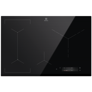 Electrolux 800 SenseFry, width 78 cm, frameless, dark grey - Built-in Induction Hob EIS84486