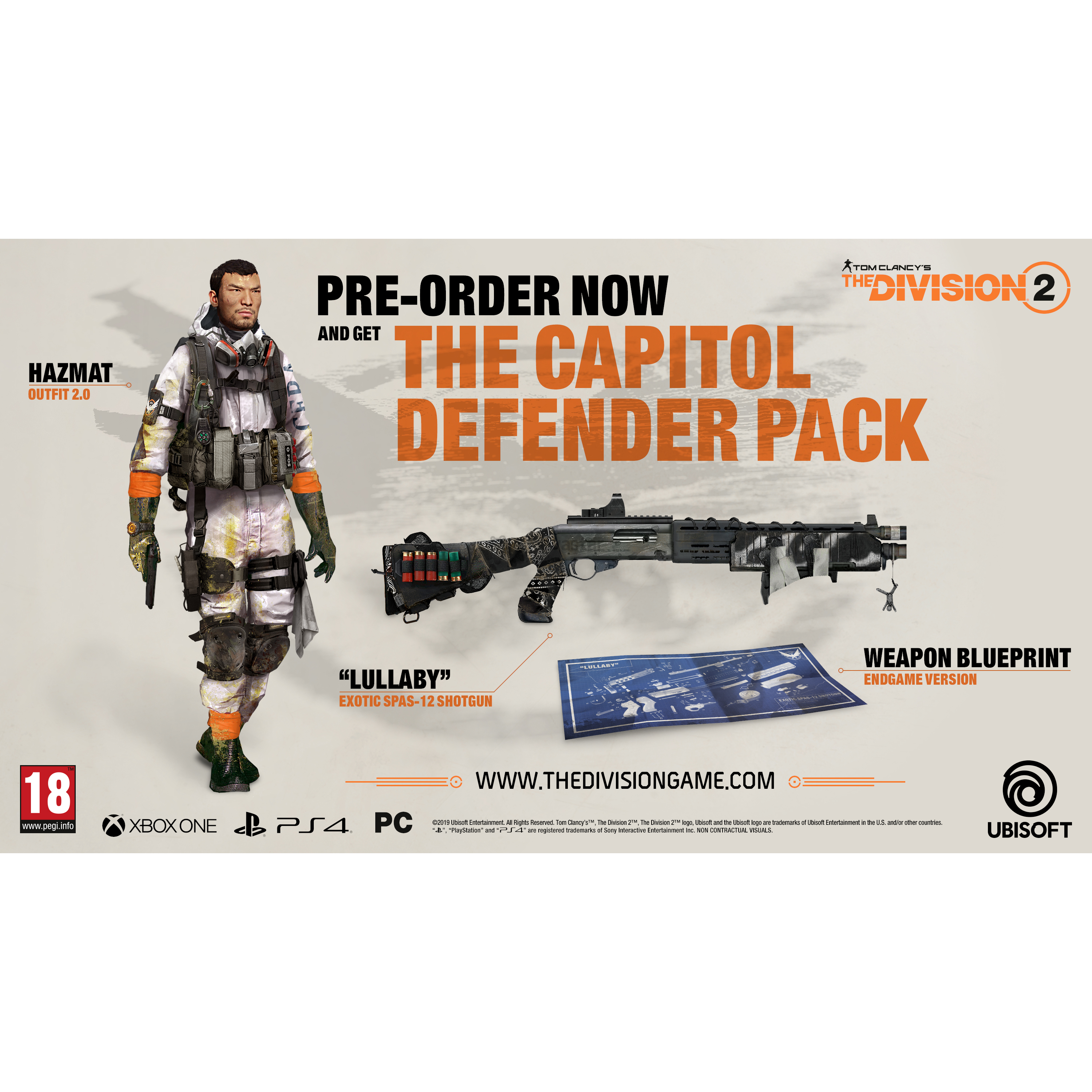 Žaidimas Xbox One Tom Clancys: The Division 2 Gold Edition