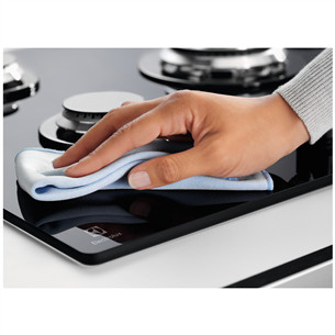 Electrolux 600, plotis 59 cm, juoda - Įmontuojama dujinė kaitlentė