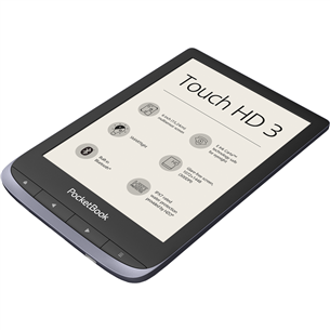 Elektroninė skaityklė PocketBook Touch HD 3, Pilka