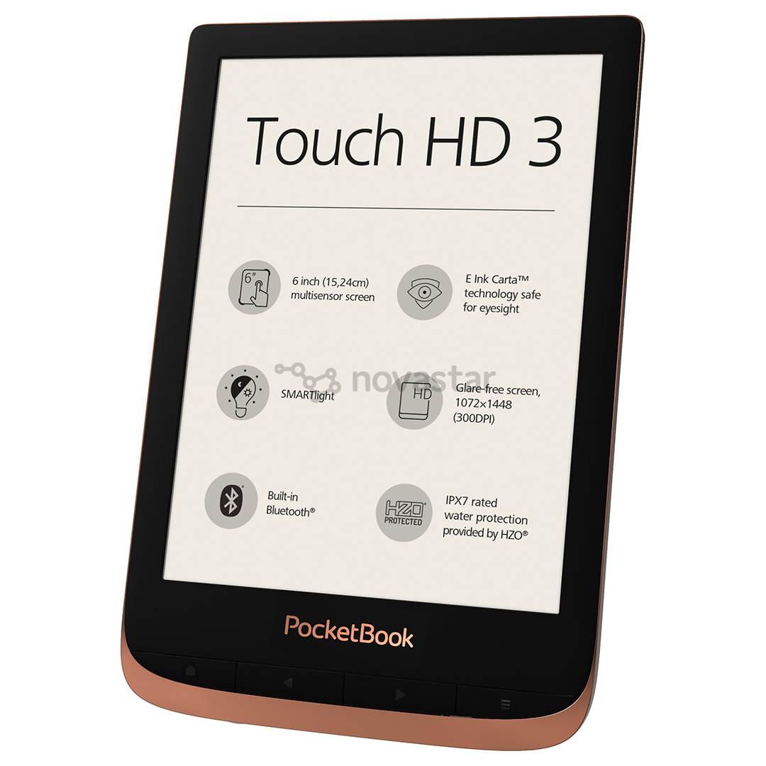 Elektroninė skaityklė PocketBook Touch HD 3, cooper