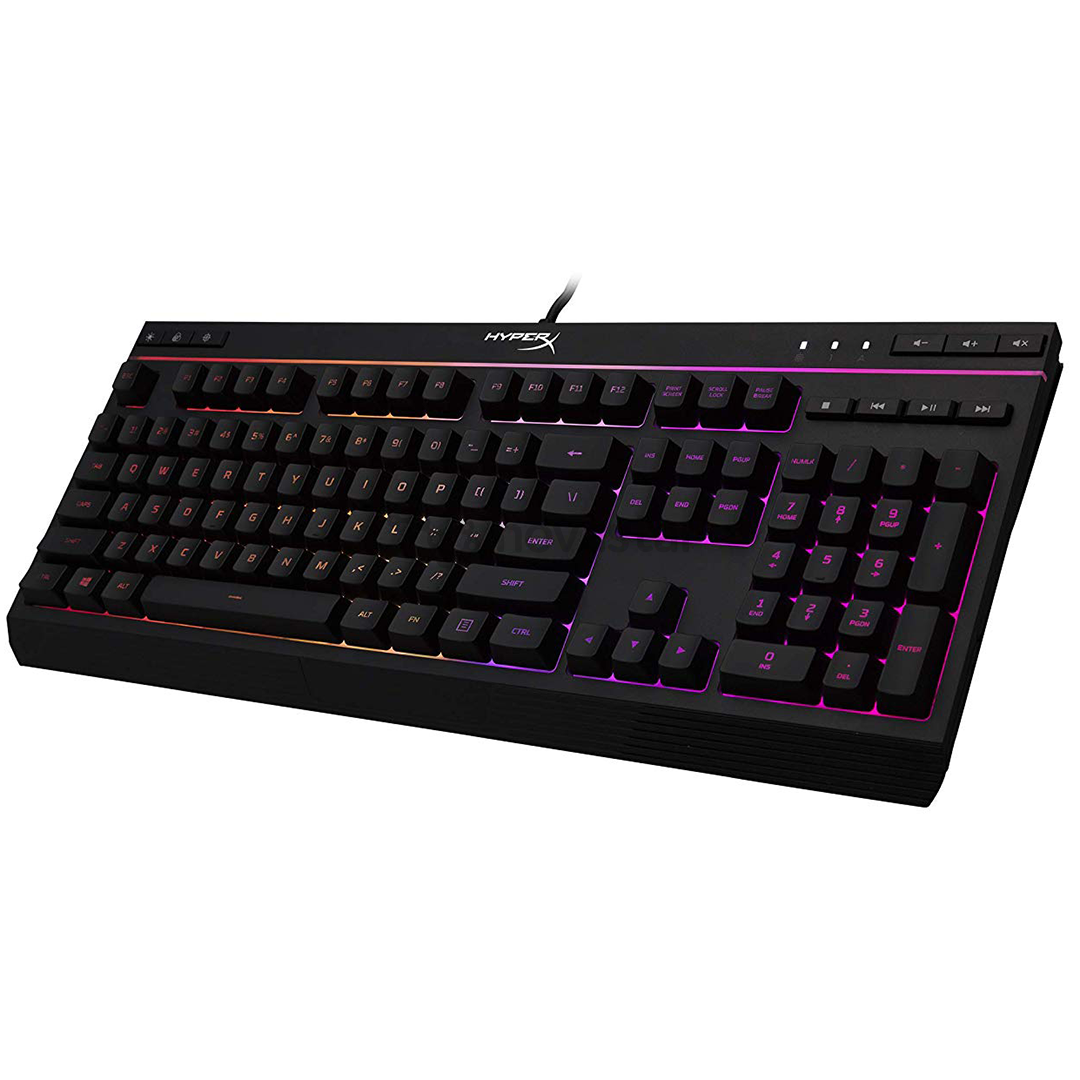 Klaviatūra Kingston HyperX Alloy Core RGB, Nordic, Laidinė
