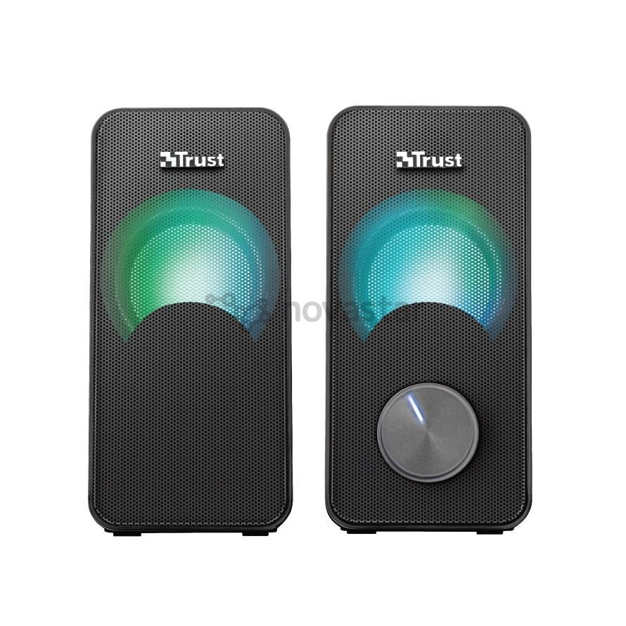 Trust Arys Compact RGB 2.0, black - PC Speakers