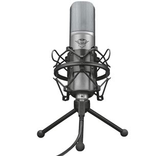 Trust GXT 242 Lance Streaming, USB, silver/black - Microphone