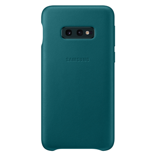Dėkliukas Samsung Galaxy S10e, Odinis, Žalias