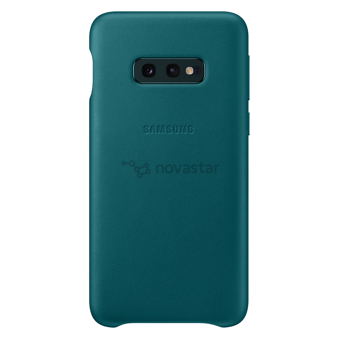 Dėkliukas Samsung Galaxy S10e, Odinis, Žalias