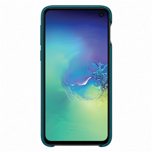 Dėkliukas Samsung Galaxy S10e, Odinis, Žalias