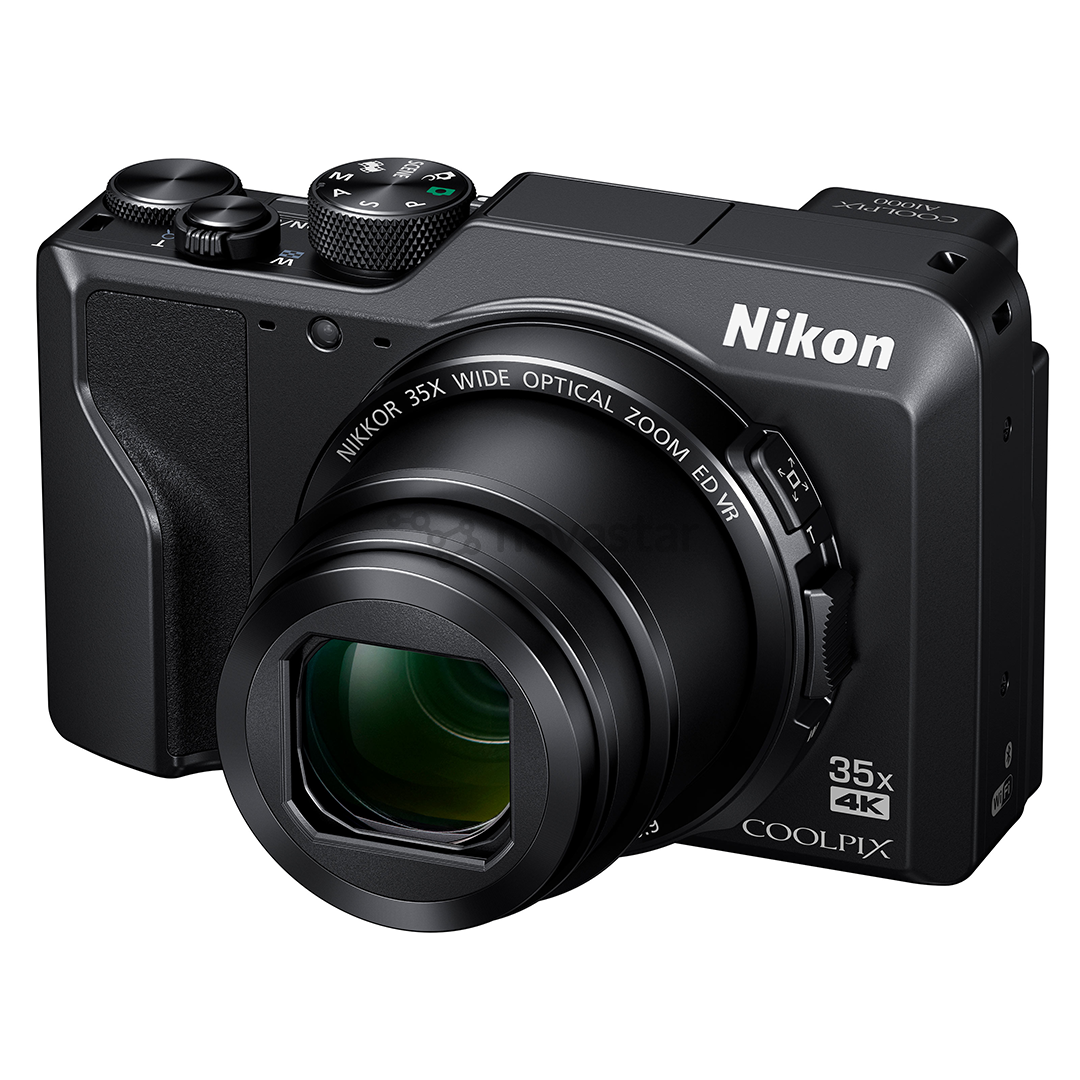 Skaitmeninis fotoaparatas Nikon COOLPIX A1000+16GB+dėklas