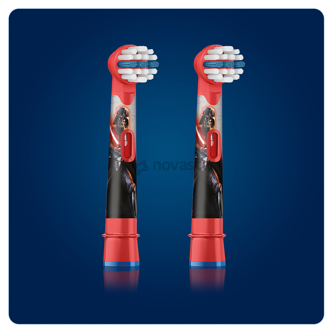 Dantų šepetėlių antgaliai Braun Oral-B Starwars, 2vnt