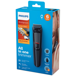 Barzdos kirpimo mašinėlė Philips MG3710/15