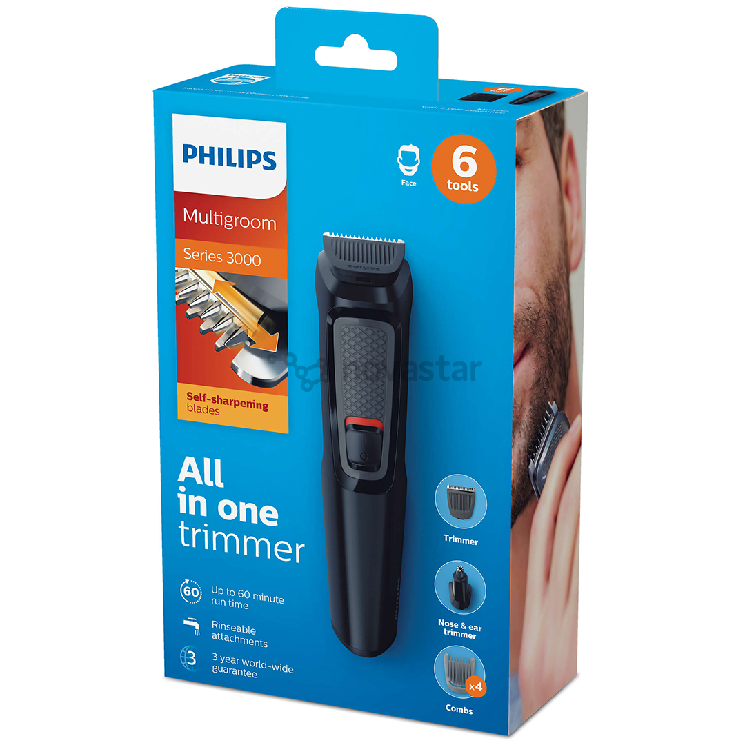Barzdos kirpimo mašinėlė Philips MG3710/15