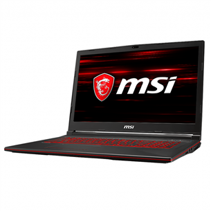Nešiojamas kompiuteris MSI GL73 8SD 17.3" i7-8750H/16GB/128GB SSD/1TB/GTX1660TI 6GB/WIN10