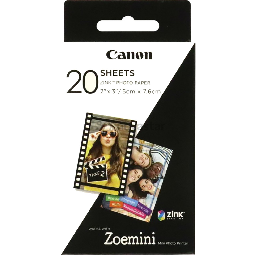 Фотобумага Canon ZINK PAPER ZP-2030 (20 листов)