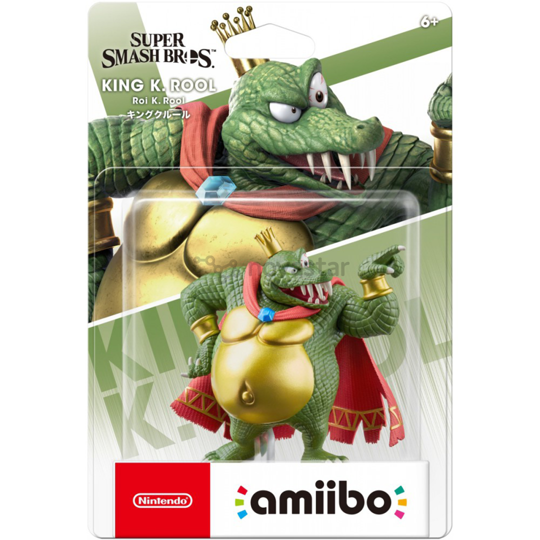 Figūrėlė Nintendo Amiibo Smash Bros. Ultimate - King K Rool