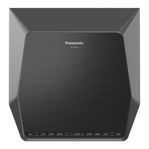 Muzikinis centras Panasonic SC-UA30, Juodas