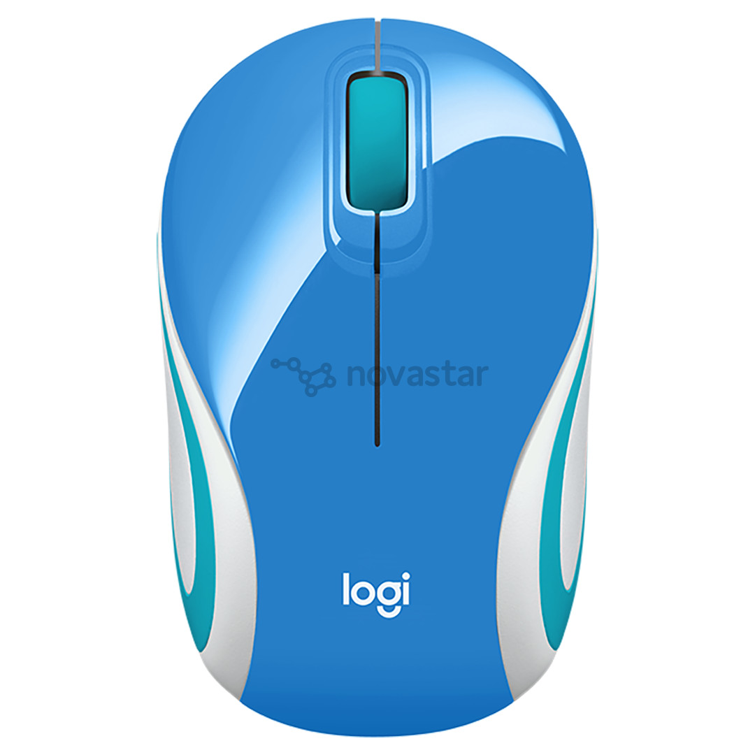 Pelė Logitech М187, Belaidė, Mėlyna