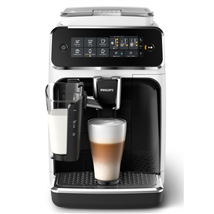 Philips LatteGo 3200, black/white - Espresso Machine EP3243/50
