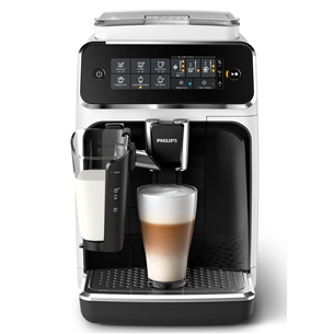 Philips LatteGo 3200 Series, black/white - Espresso Machine