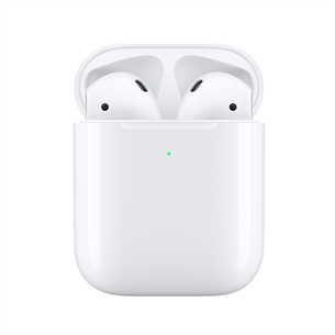 Apple AirPods 2 - True-Wireless Earbuds With Wireless Charging Case MRXJ2ZM/A