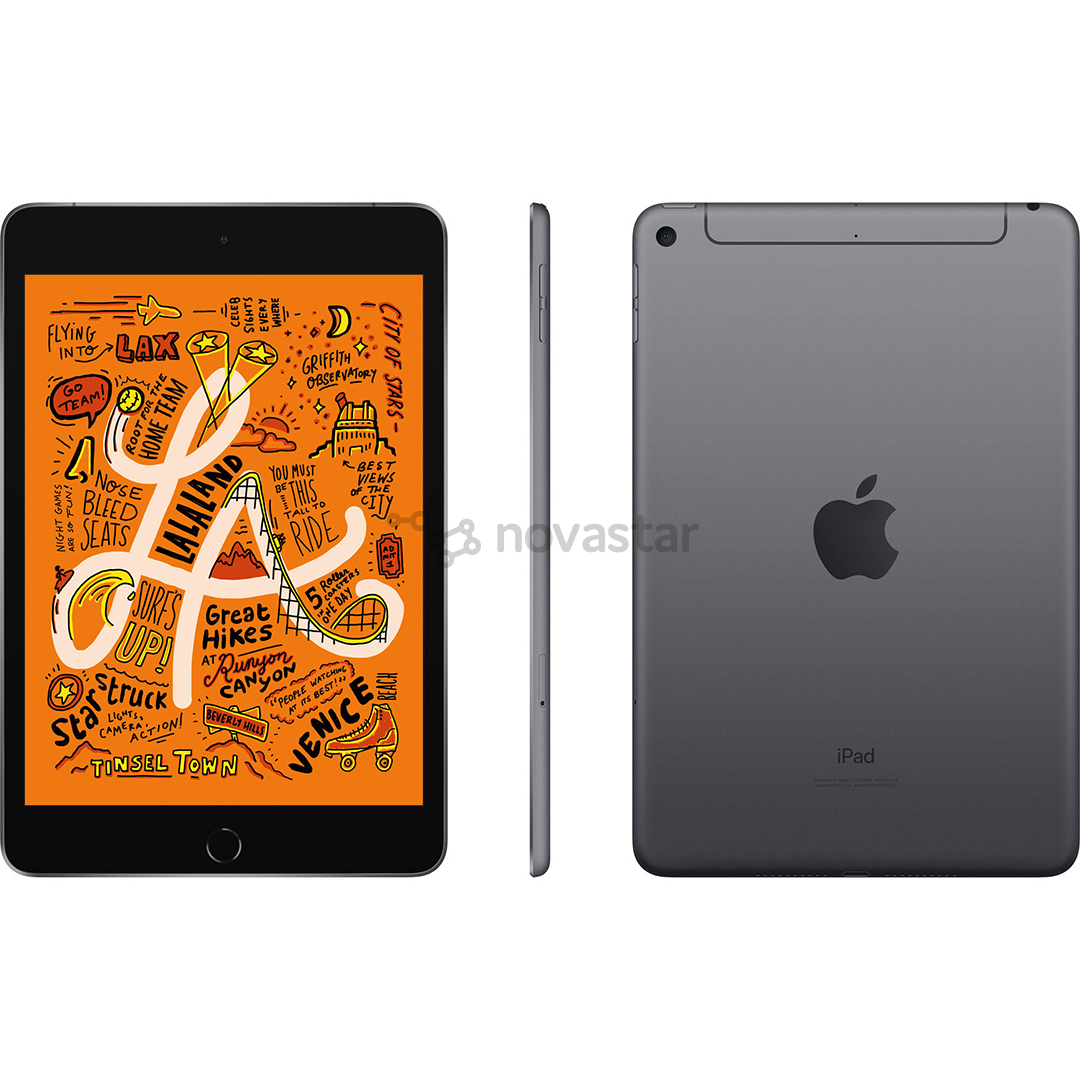 Planšetinis kompiuteris Apple iPad mini (2019) 7.9" LTE, 64GB, Pilkas