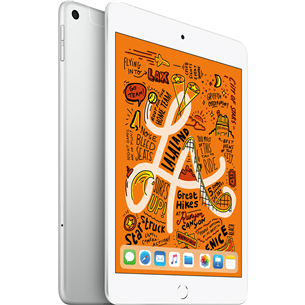 Planšetinis kompiuteris Apple iPad Mini 5 LTE, 64GB, Sidabrinis