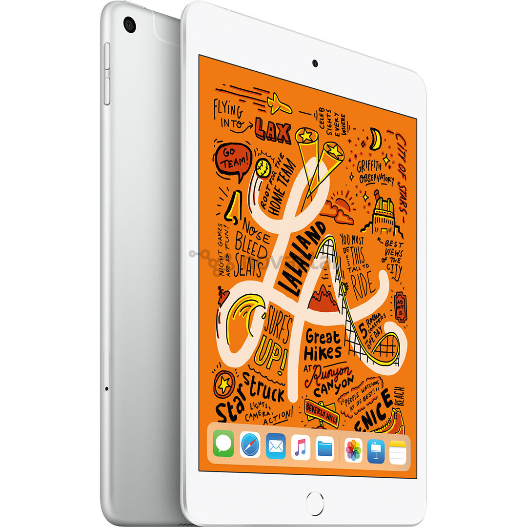 Planšetinis kompiuteris Apple iPad Mini 5 LTE, 64GB, Sidabrinis