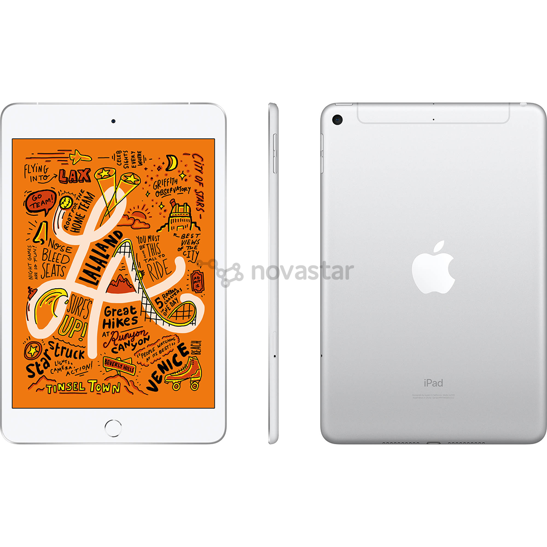 Planšetinis kompiuteris Apple iPad Mini 5 LTE, 64GB, Sidabrinis