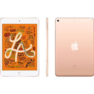 Planšetinis kompiuteris Apple iPad mini (2019) 7.9" LTE, 64GB, Auksinis