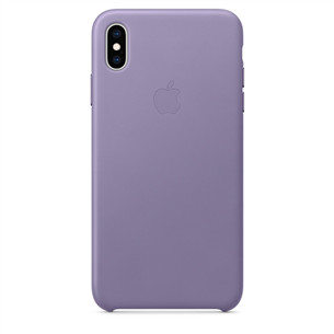 Dėkliukas Apple iPhone XS Max, Odinis, Violetinis