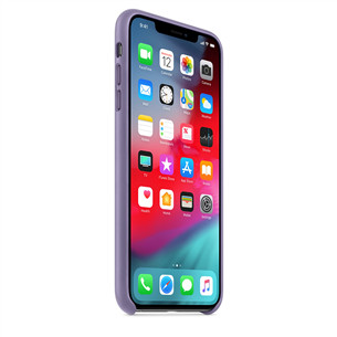 Dėkliukas Apple iPhone XS Max, Odinis, Violetinis