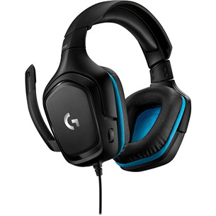 Logitech G432 7.1, juodos - Ausinės