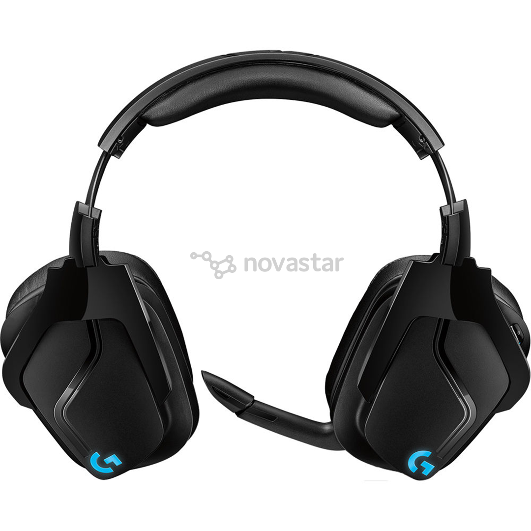 Ausinės Logitech G935, 7.1, belaidės, Juodos