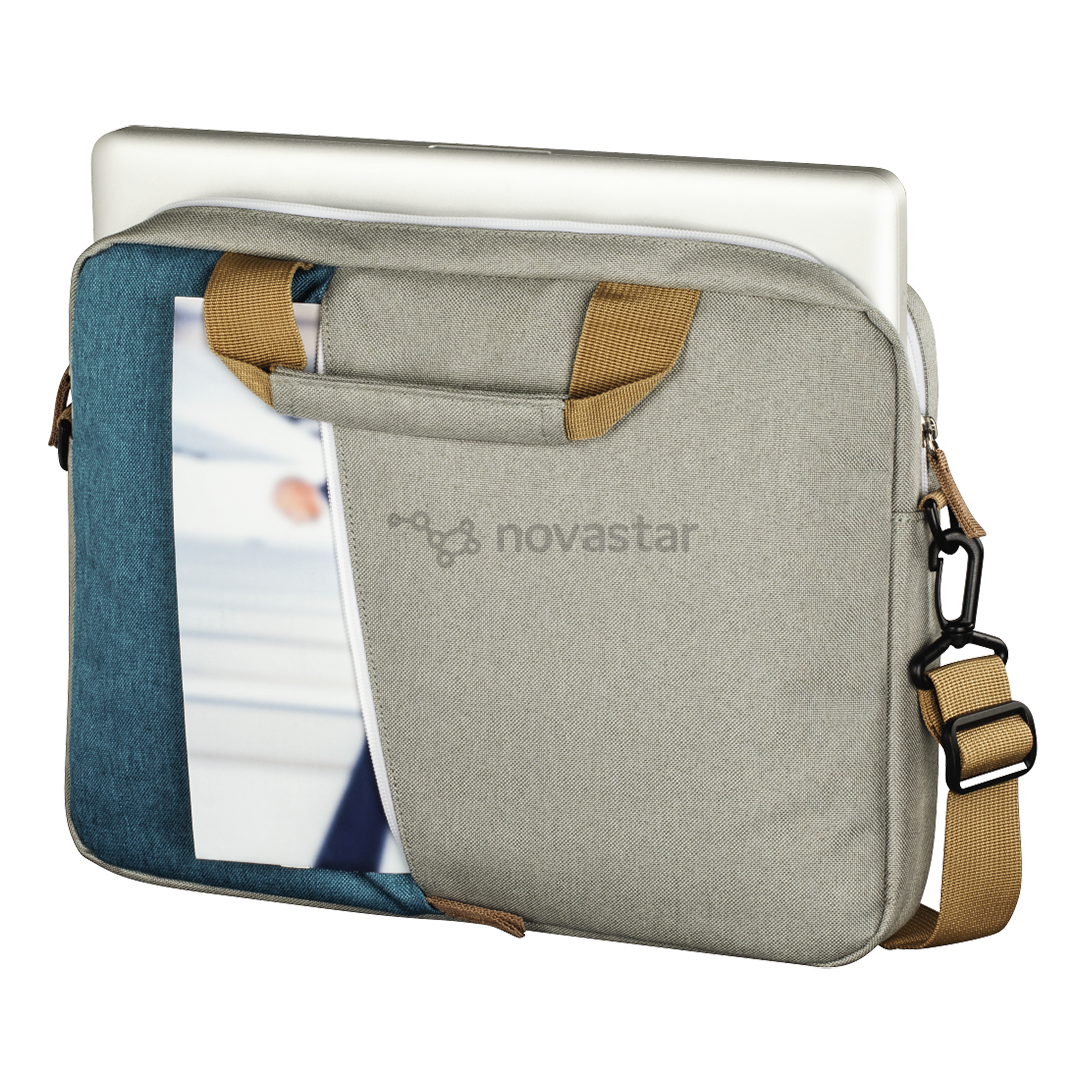 Nešiojamo kompiuterio krepšys Hama Florence 15,6", Pilkas/Mėlynas