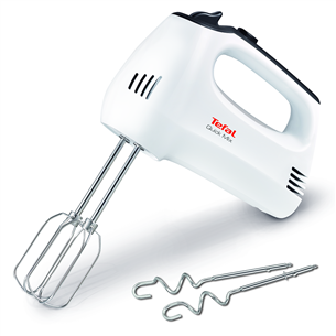 Tefal QuickMix, 300 Вт, белый/черный - Ручной миксер HT3101