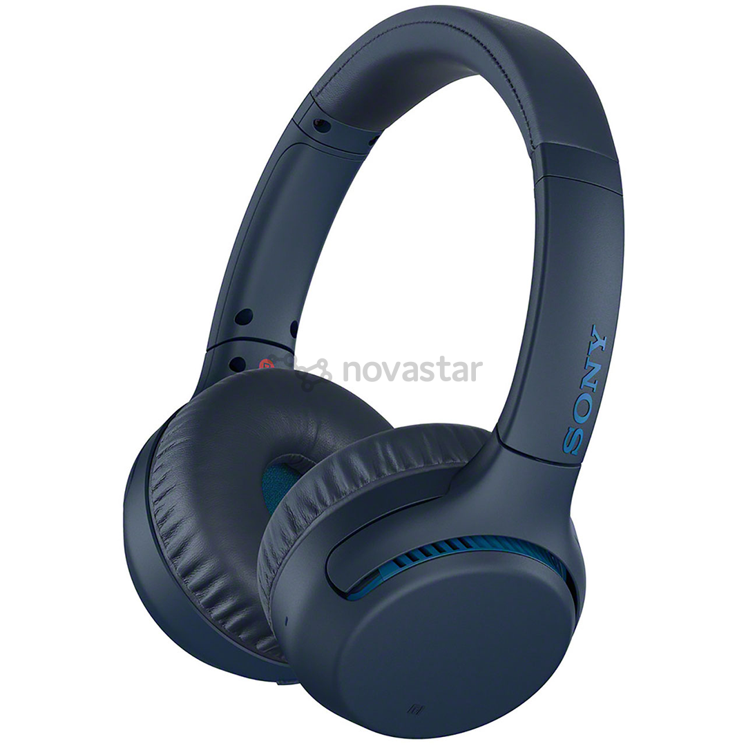 Ausinės Sony WH-XB700 EXTRA BASS, belaidės, Mėlynos