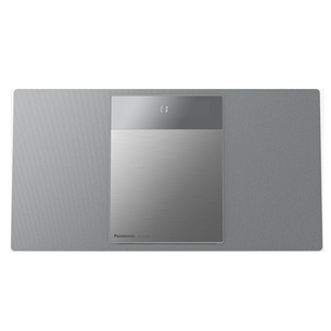 Muzikinis centras Panasonic SC-HC410, 40W, Sidabrinis