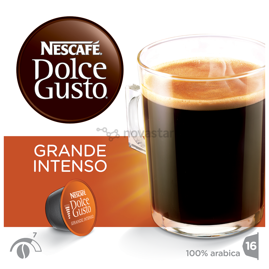 Kavos kapsulės Nescafe Dolce Gusto 3x Grande Intenso+Flat White